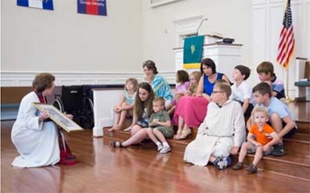 Children at Bethesda Presbyterian Church